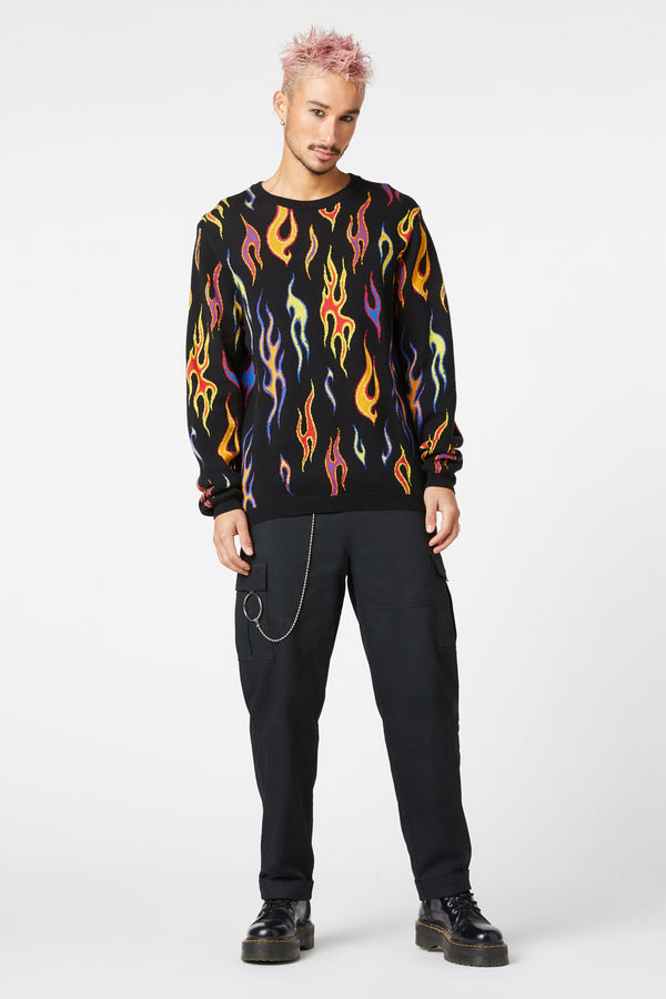 Dangerfield - True Colours Flame Knit - multi