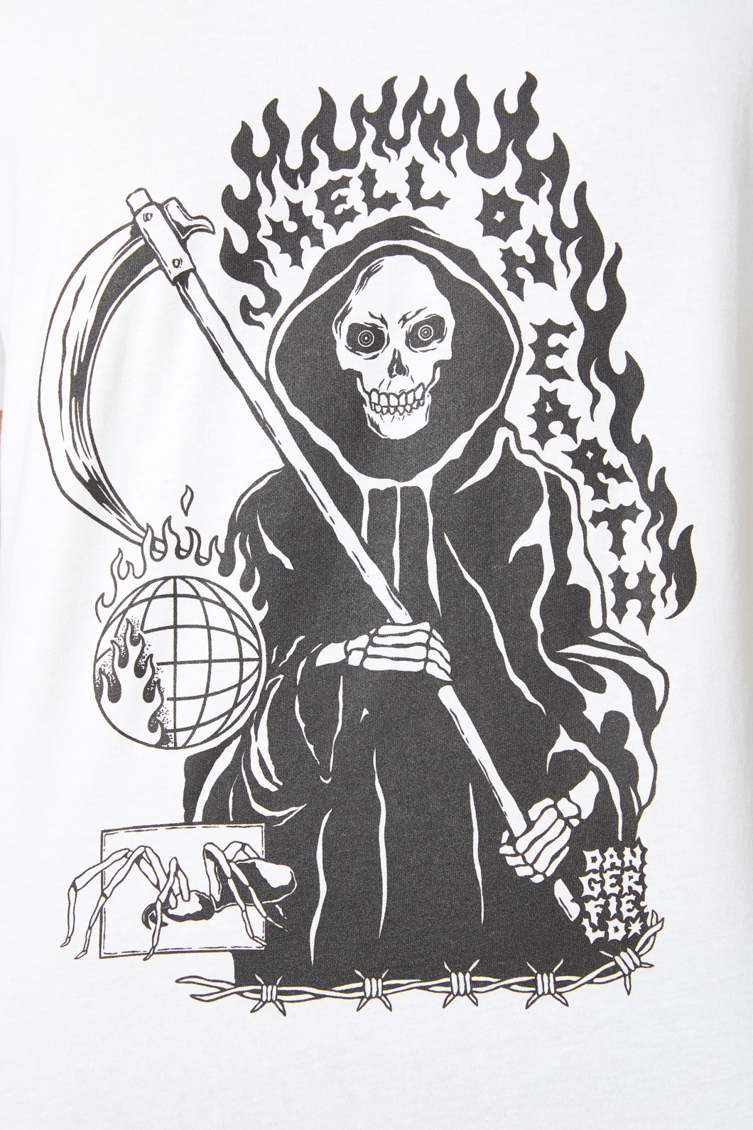 Dangerfield - Hell On Earth Tee - white