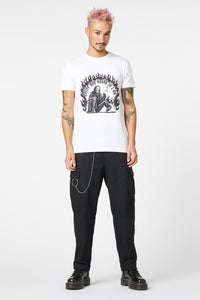 Dangerfield - Coffee & Books Tee - white