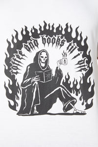 Dangerfield - Coffee & Books Tee - white