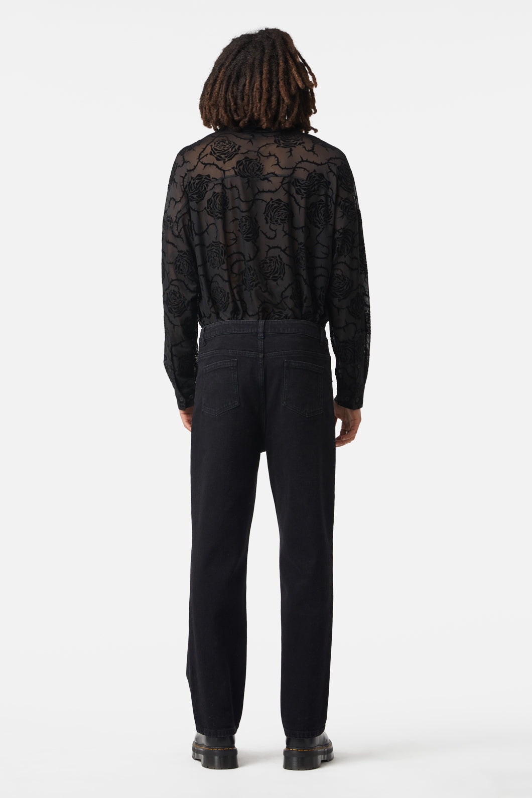 Dangerfield - Mens Classic Cut Danger Jeans - black