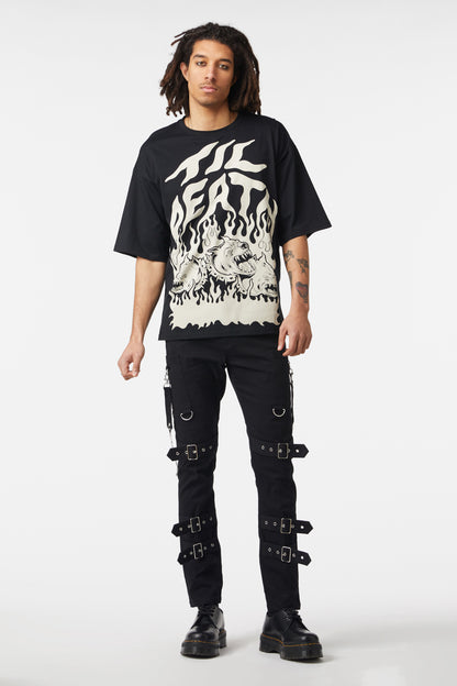 Dangerfield - Til Death Short Sleeve Tee - black