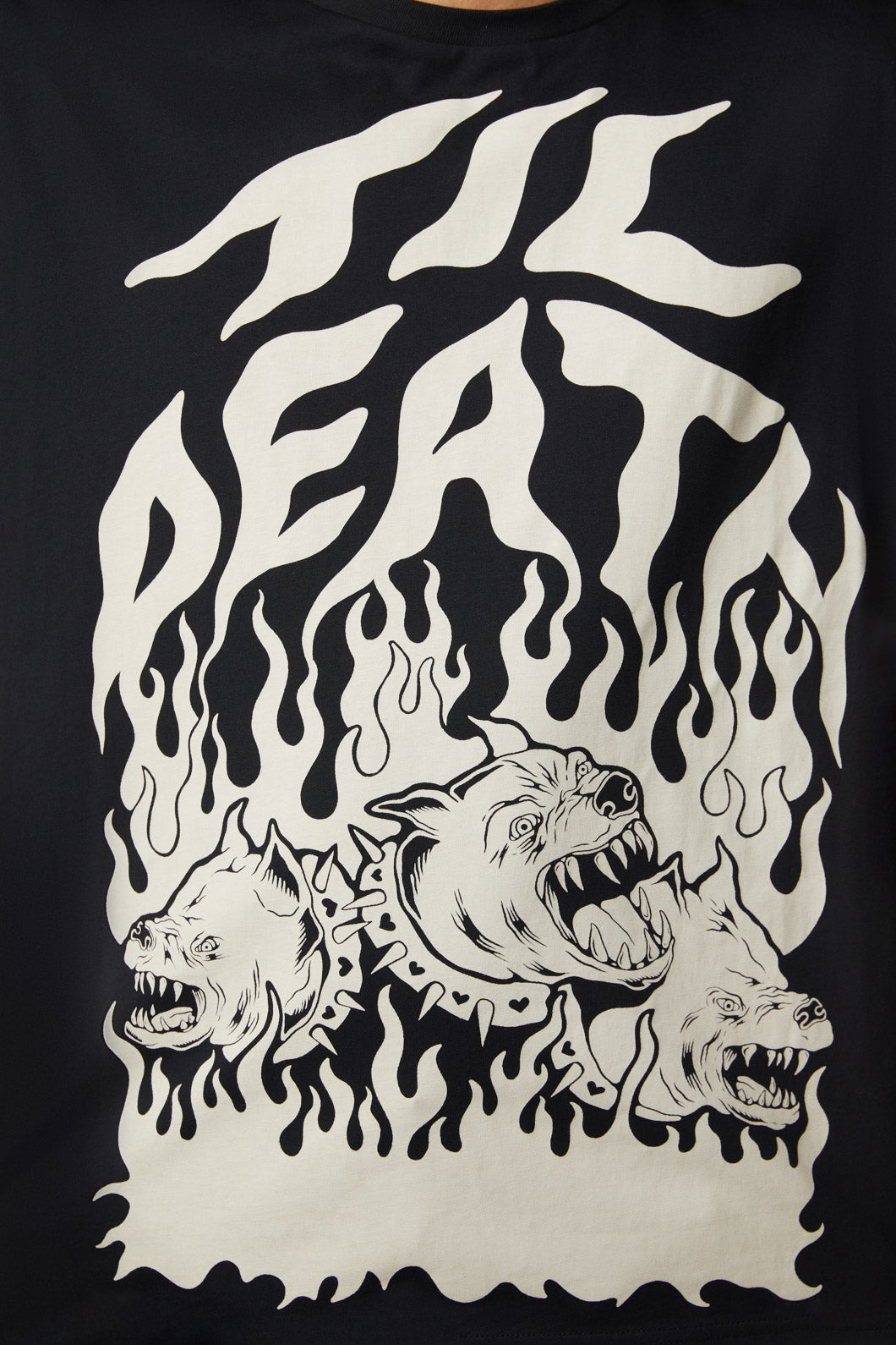 Dangerfield - Til Death Short Sleeve Tee - black