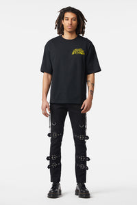 Dangerfield - Sad Romance Placement Tee - black