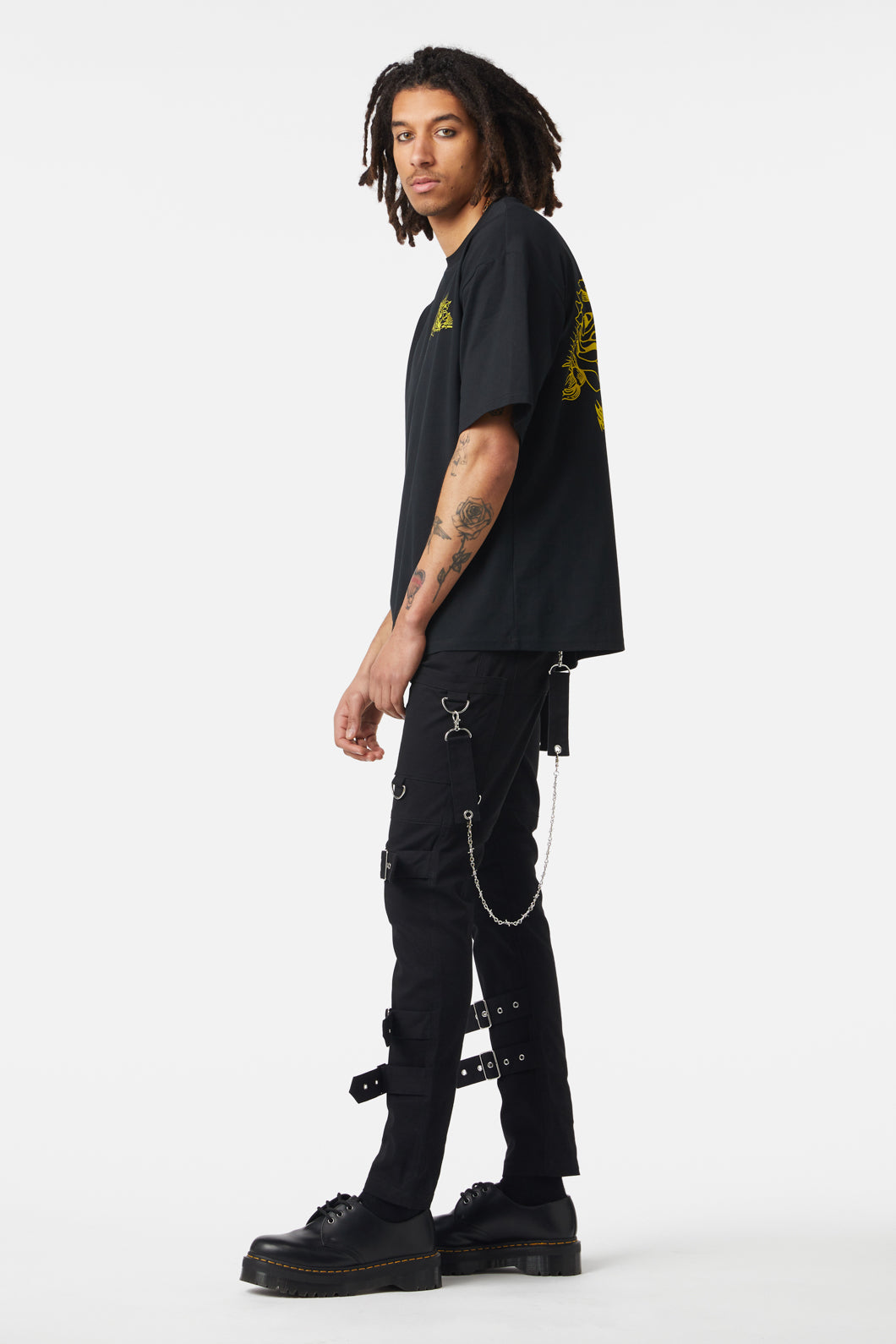 Dangerfield - Sad Romance Placement Tee - black