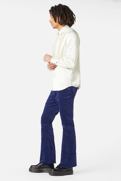 Dangerfield - Matrimonial Tux Style Long Sleeve Shirt - cream