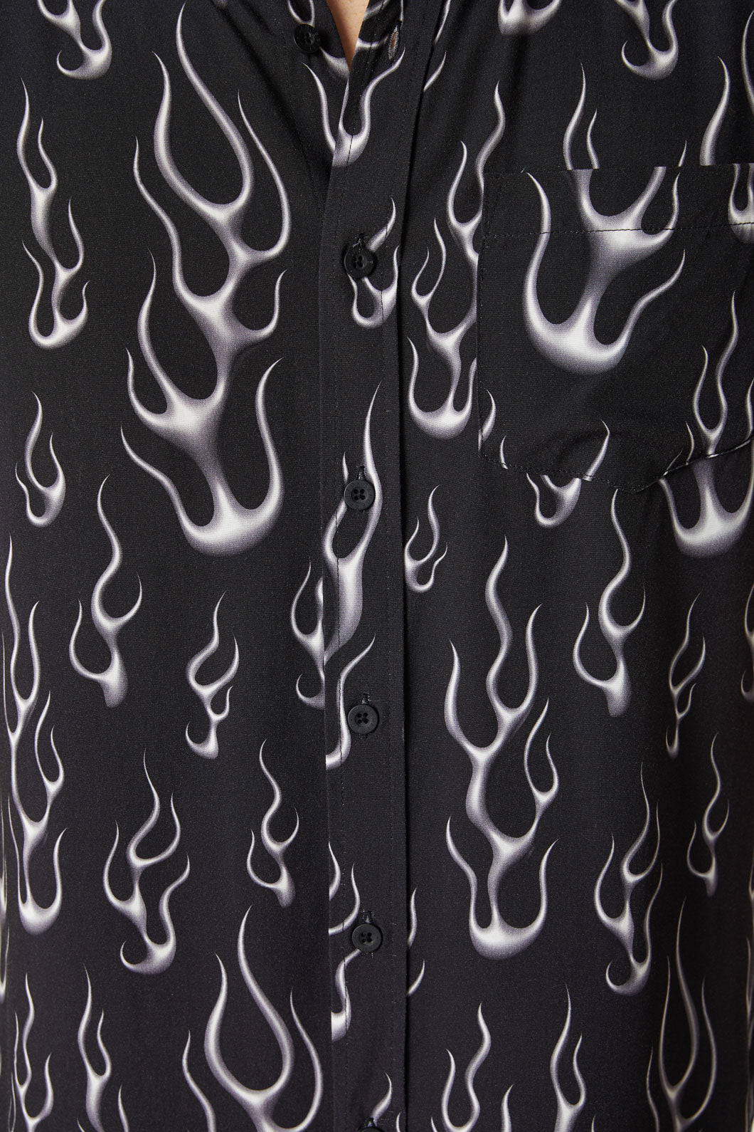 Dangerfield - Naked Flame Short Sleeve Shirt - black