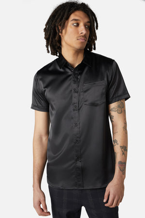 Dangerfield - Industrial Hybrid Short Sleeve Shirt - black