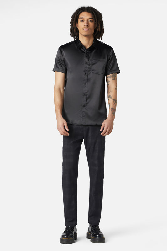 Dangerfield - Industrial Hybrid Short Sleeve Shirt - black