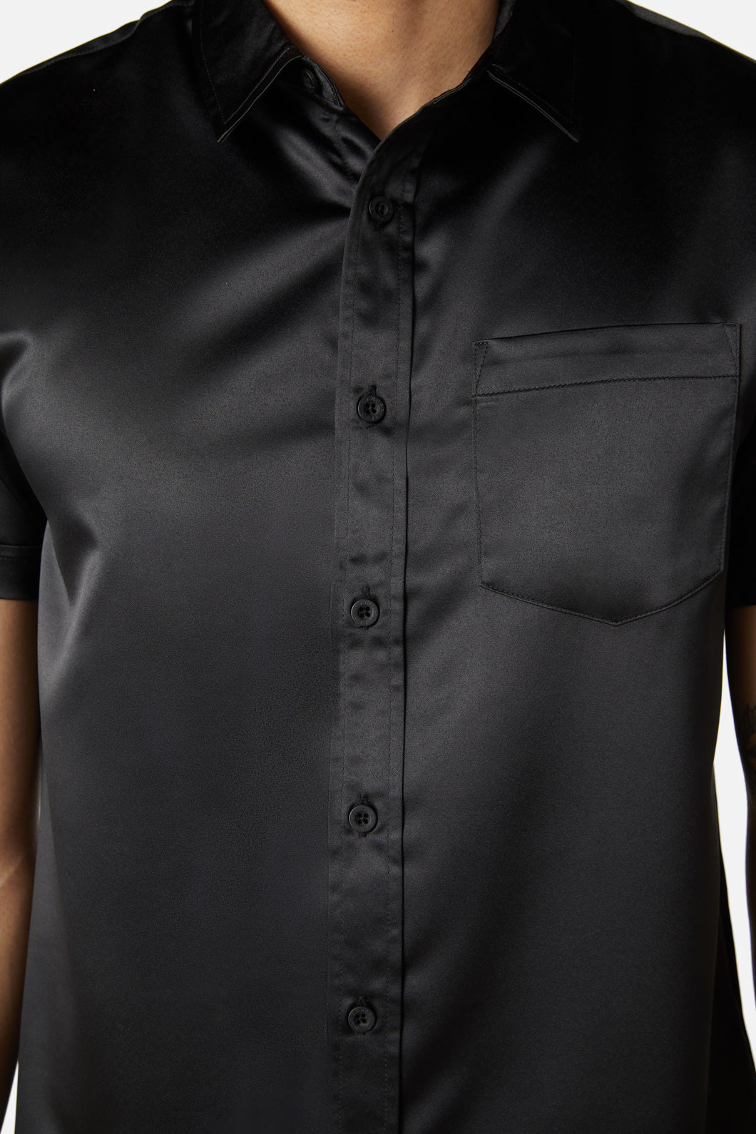 Dangerfield - Industrial Hybrid Short Sleeve Shirt - black