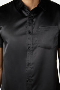 Dangerfield - Industrial Hybrid Short Sleeve Shirt - black