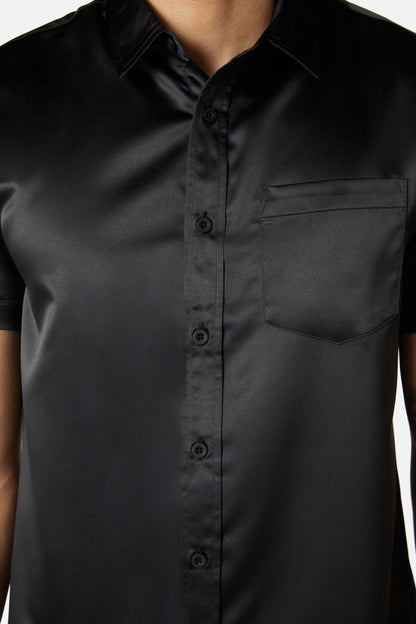 Dangerfield - Industrial Hybrid Short Sleeve Shirt - black