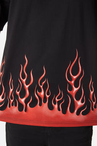 Dangerfield - Naked Flame Tee - black
