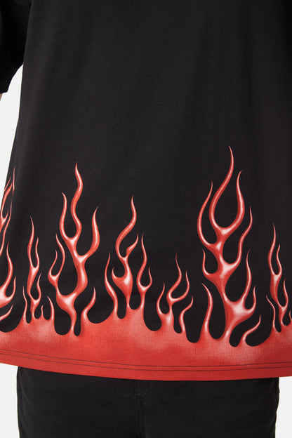 Dangerfield - Naked Flame Tee - black