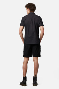 Dangerfield - Moth Front Placement Shirt - black