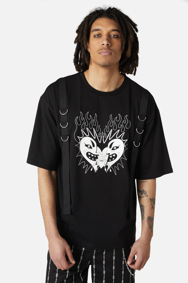 Dangerfield - The End D-Ring Tee - black