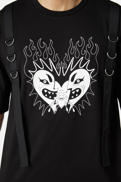 Dangerfield - The End D-Ring Tee - black