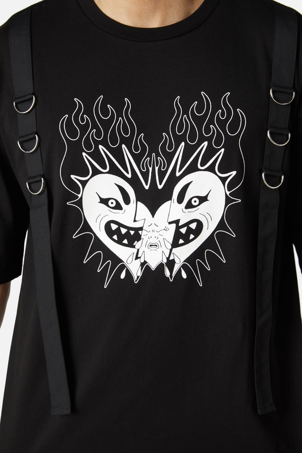 Dangerfield - The End D-Ring Tee - black