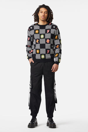Dangerfield - Chess At Picnic Knit - multi