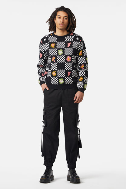 Dangerfield - Chess At Picnic Knit - multi