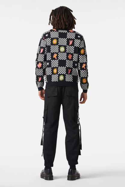 Dangerfield - Chess At Picnic Knit - multi