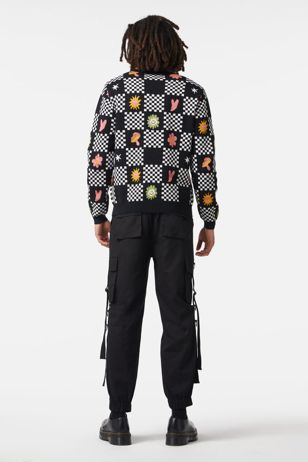 Dangerfield - Chess At Picnic Knit - multi