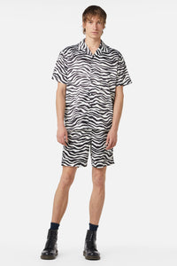 Dangerfield - Call Of The Wild SS Shirt - black-white