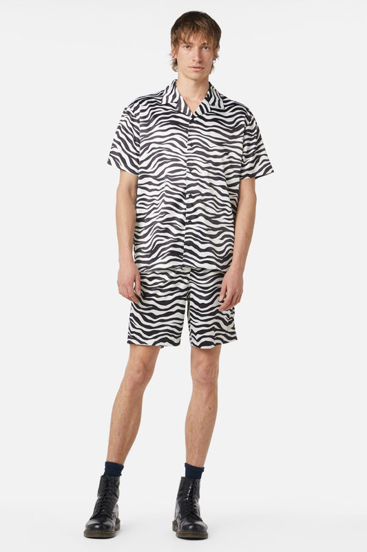Dangerfield - Call Of The Wild SS Shirt - black-white
