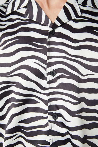 Dangerfield - Call Of The Wild SS Shirt - black-white