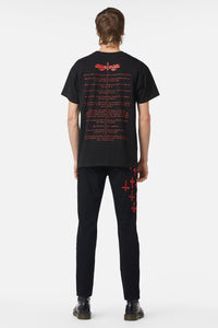 Dangerfield - Angel Of Darkness Rule Print Tee - black