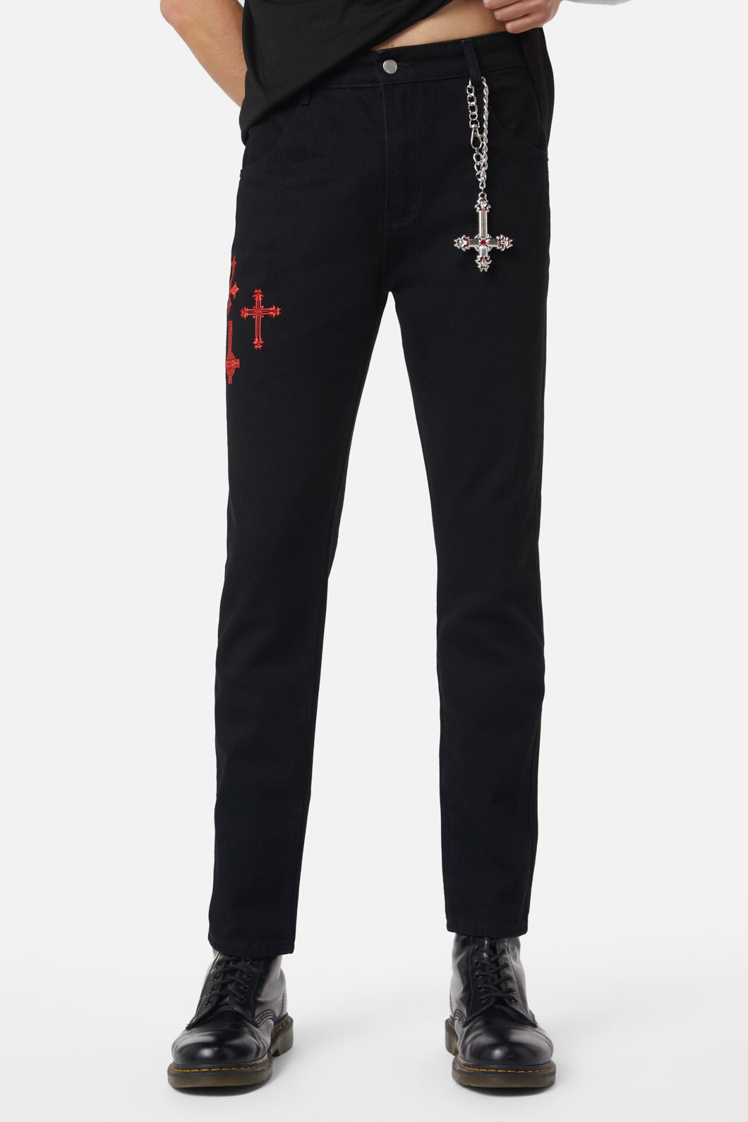 Dangerfield - Hail Lilith Skinny Unisex Jean - black
