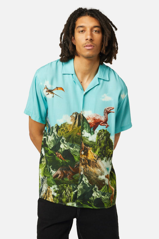 Dangerfield - Triassic Border Shirt - multi