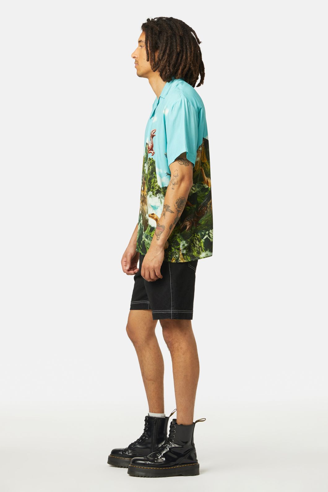 Dangerfield - Triassic Border Shirt - multi