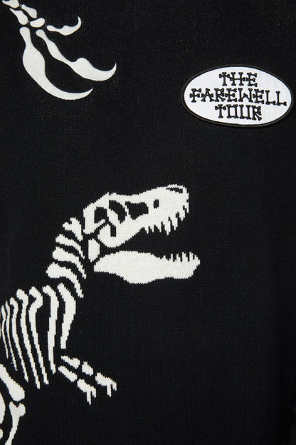 Dangerfield - The Farewell Tour Badge Knit Jumper - black
