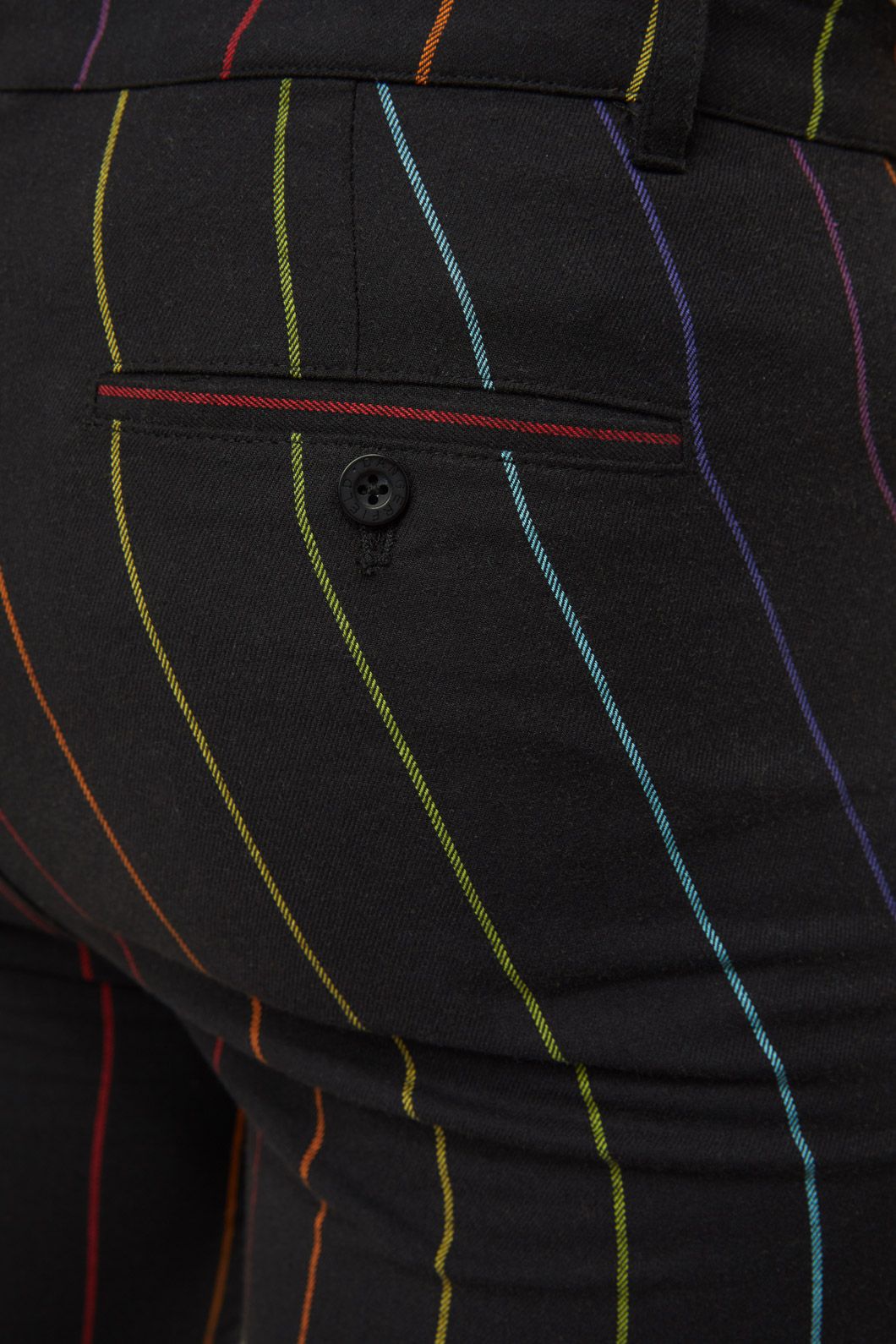 Dangerfield - Rainbow Pinstripe Skinny Pants - multi