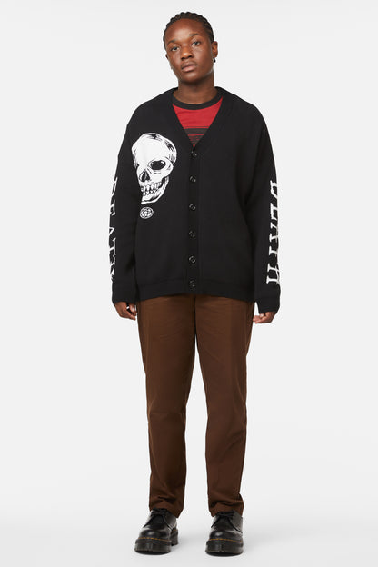 Dangerfield - Death Unisex Cardigan - black