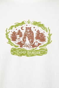 Dangerfield - Camp Danger Unisex Tee - cream
