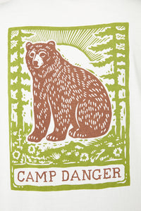 Dangerfield - Camp Danger Unisex Tee - cream