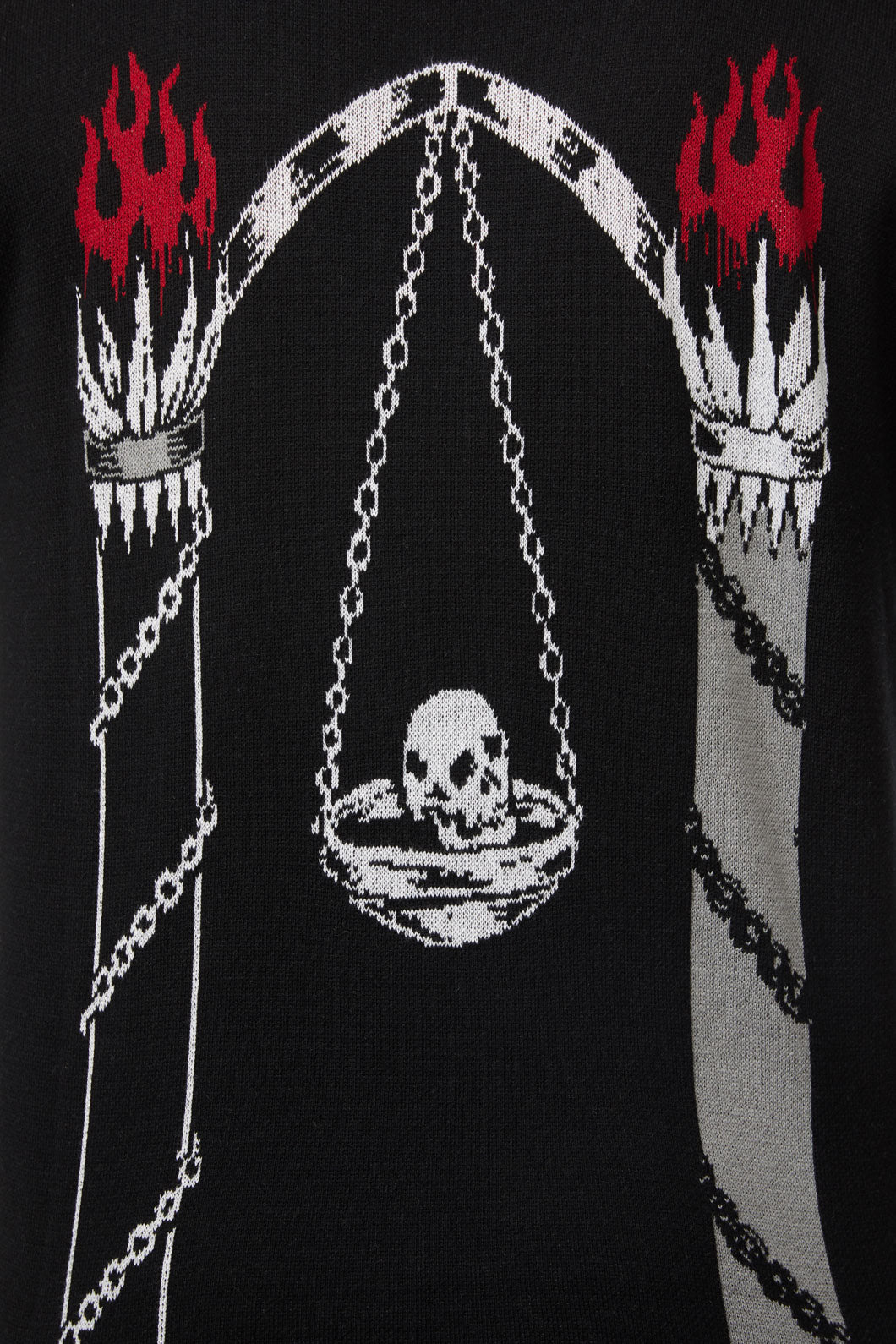 Dangerfield - Truth Revealed Tarot Knit Jumper - black