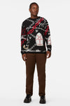 Dangerfield - Dark Tarot Knit - black