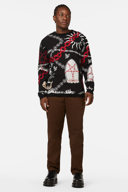 Dangerfield - Dark Tarot Knit - black