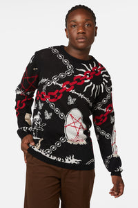 Dangerfield - Dark Tarot Knit - black