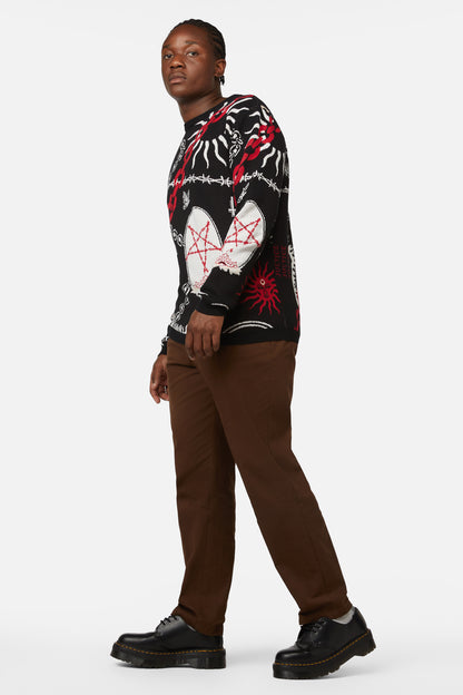 Dangerfield - Dark Tarot Knit - black