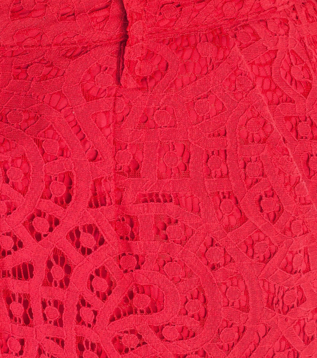 Dangerfield - The Lace Short - red