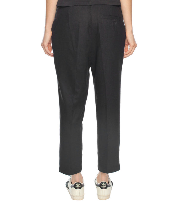 Dangerfield - Women Crop Trouser - black