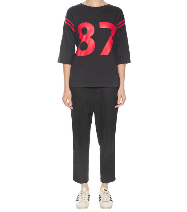 Dangerfield - Women Crop Trouser - black