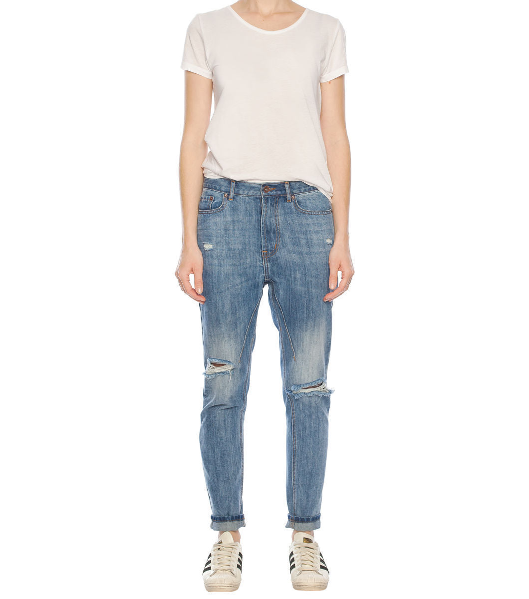 Dangerfield - Women Cropped Jean - denim
