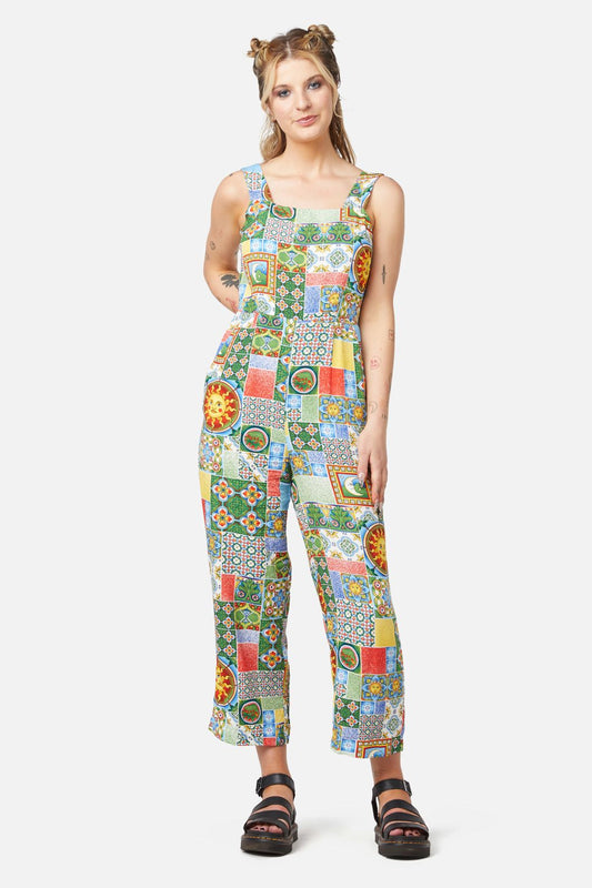 Dangerfield - Majolica Viscose Jumpsuit - multi