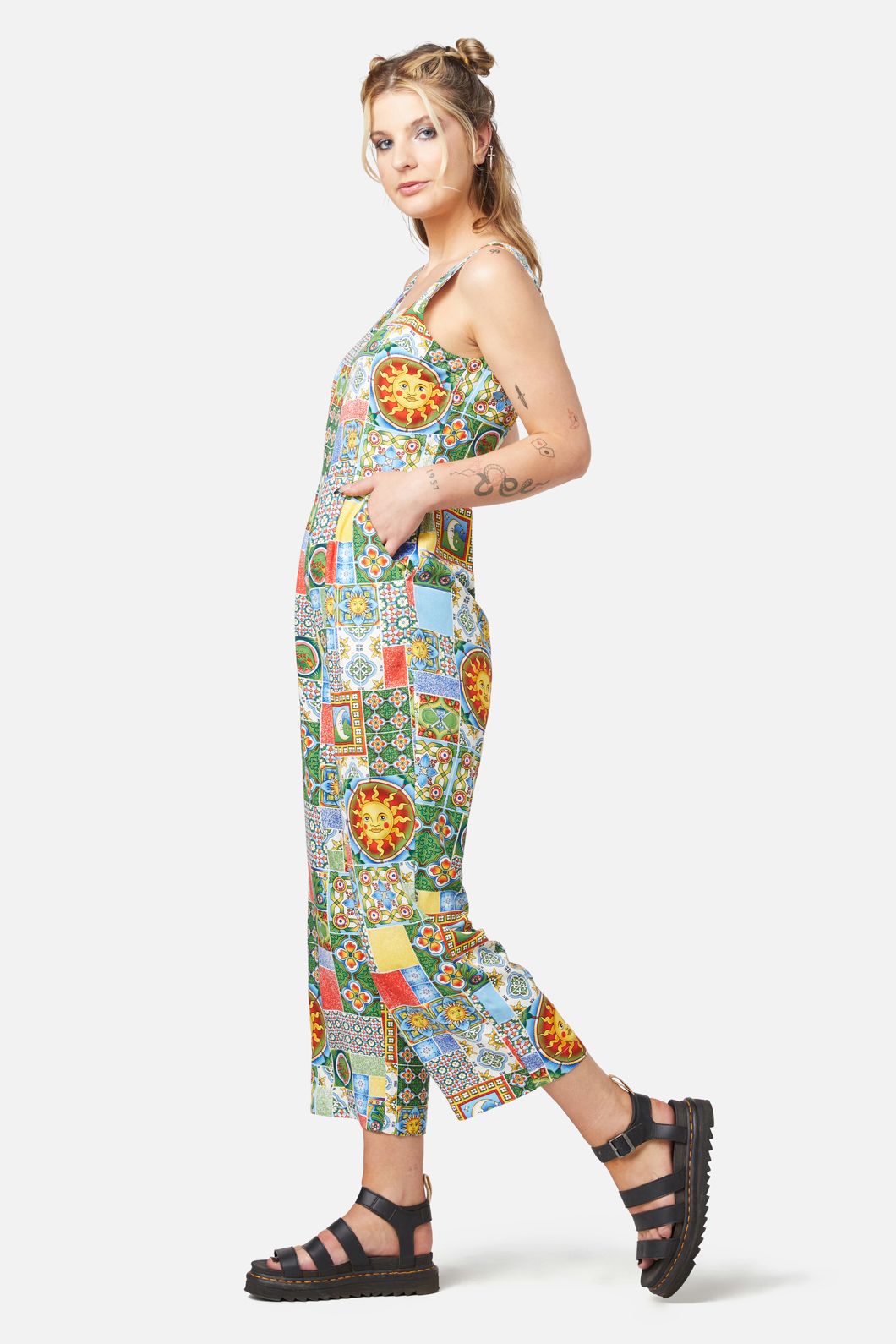 Dangerfield - Majolica Viscose Jumpsuit - multi