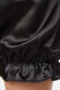 Dangerfield - Gathered Panels Playsuit - black